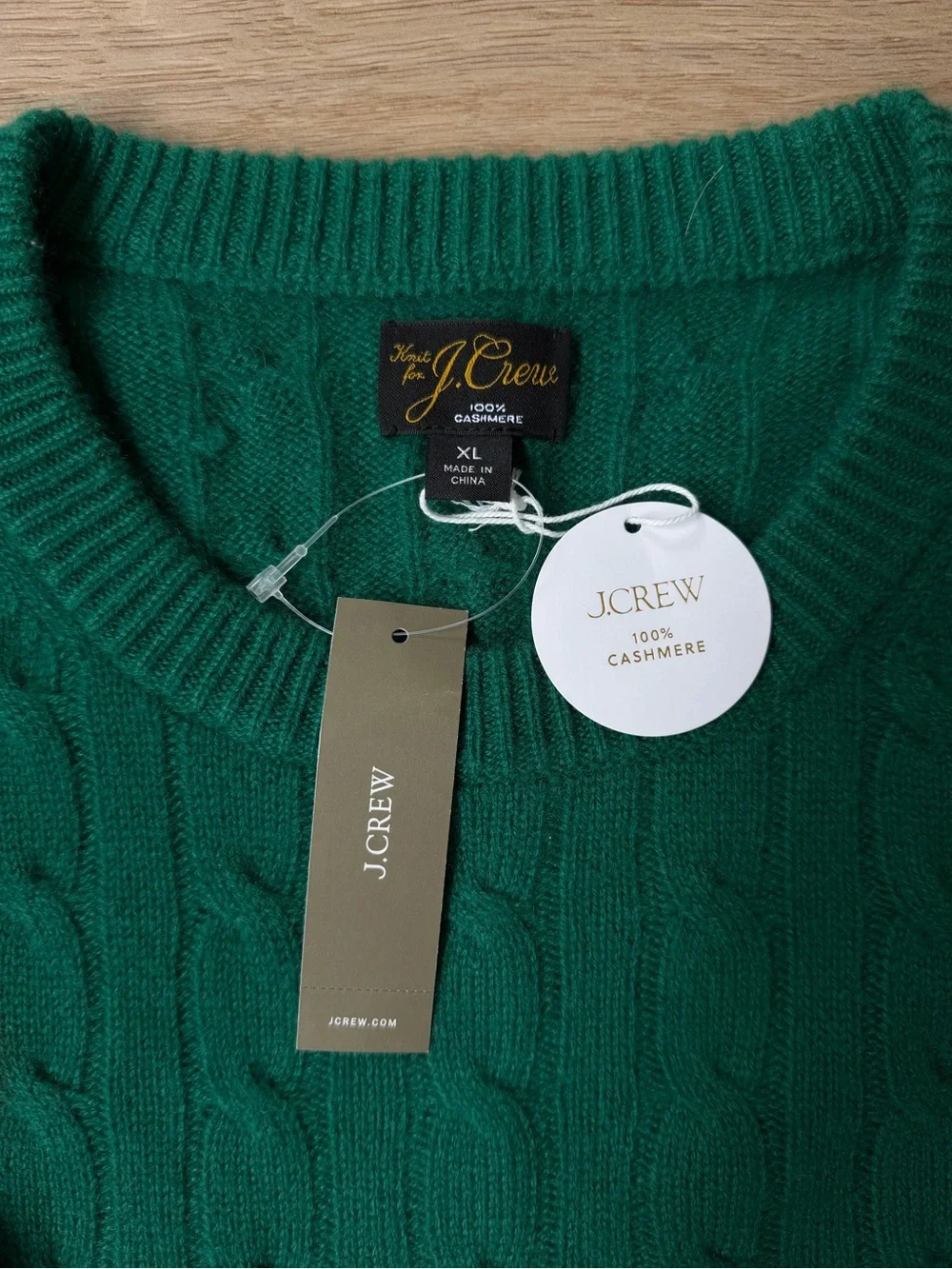 J. Crew mens cable